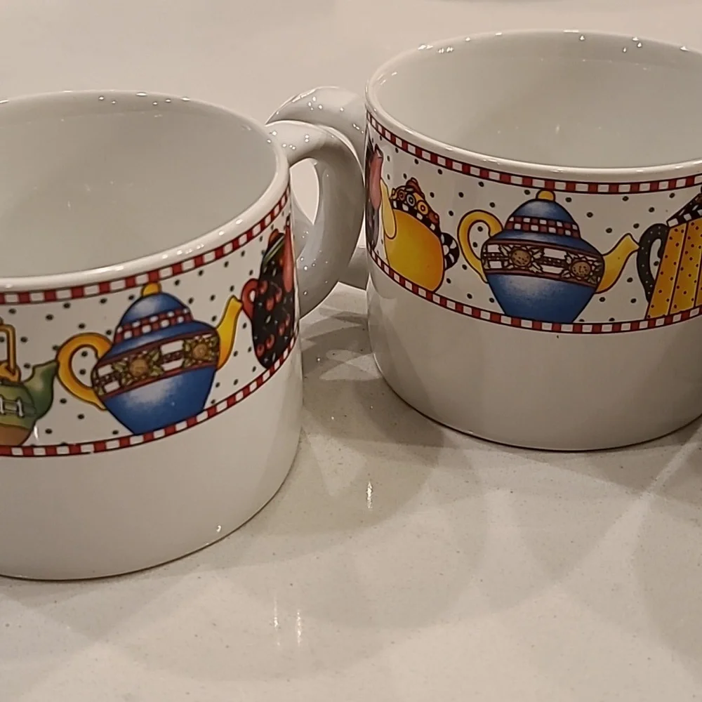 Set of 3 Mary Engelbreit coffee cups